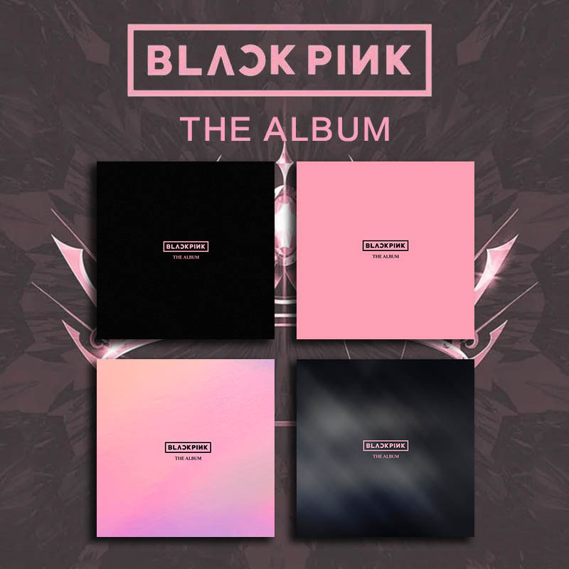 现货正版 blackpink专辑 THE ALBUM粉墨正规一辑 CD+小卡周边