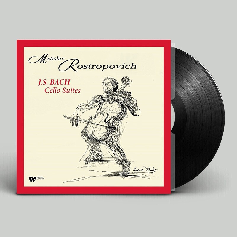 企鹅评鑑三星带花名盘~大提琴宗师 4张黑胶