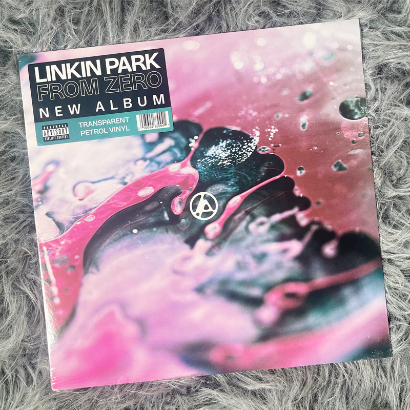 原装正版 林肯公园专辑 Linkin Park From Zero 蓝胶 lp黑胶唱片