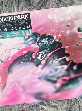 原装正版 林肯公园专辑 Linkin Park From Zero 蓝胶 lp黑胶唱片