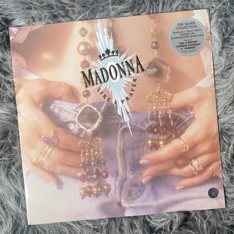 正版 麦当娜专辑 Madonna Like A Prayer  彩胶 银胶 LP黑胶唱片