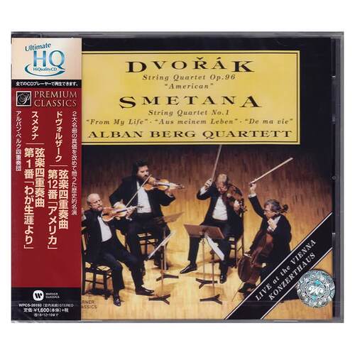 正版 DVORAK 德沃夏克 斯美塔那 弦乐四重奏 HQCD 古典音乐唱片