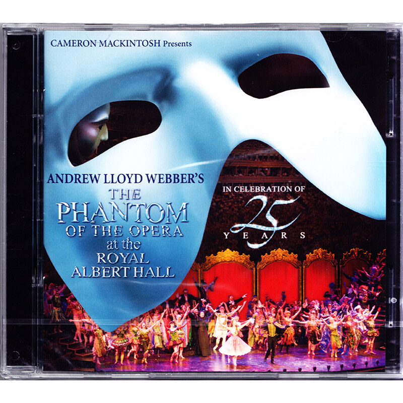 the phantom of the opera 歌剧魅影 25周年舞台版特辑音乐剧 2cd