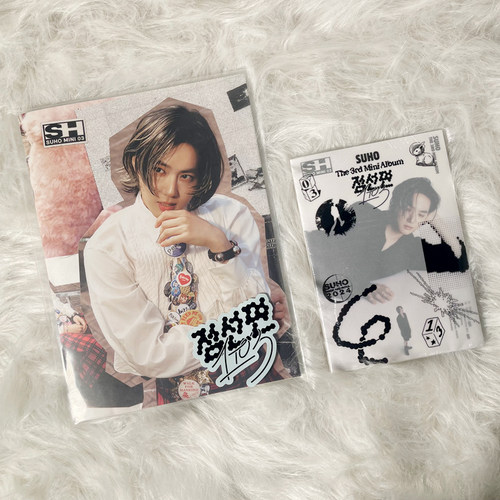 正版 EXO SUHO 金俊勉solo专辑 1 TO 3 点线面 迷你3辑 小卡 周边