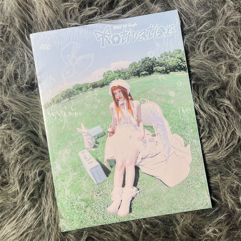 GIDLE宋雨琦solo2 YUQI 首张单曲专辑 Motivation CD正版海报小卡