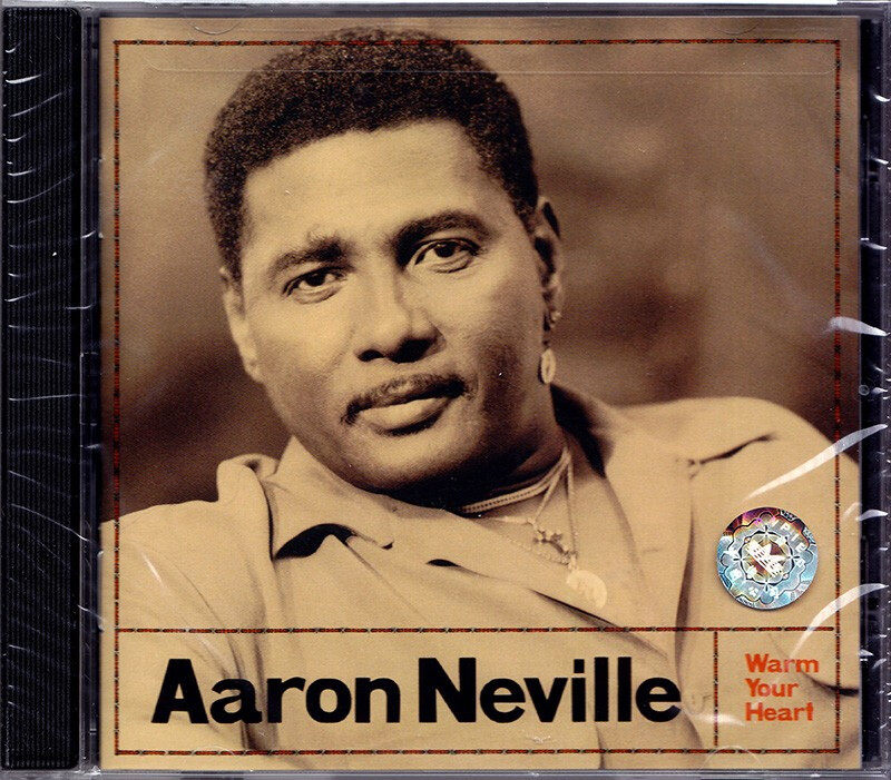 现货正版 阿隆aaron neville大粒墨warm your heart 温暖你的心cd