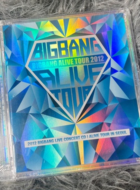 现货正版 BIGBANG专辑 ALIVE tour in SEOUL 2012演唱会 CD唱片