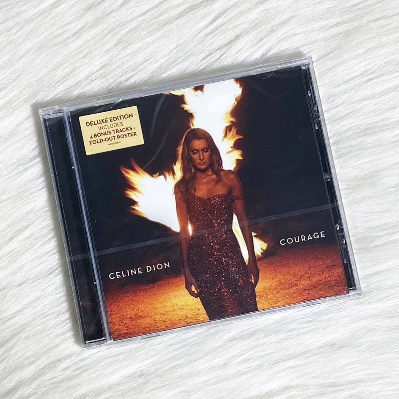 现货正版 席琳迪翁 Celion Dion Courage 专辑 CD 歌词页 豪华版