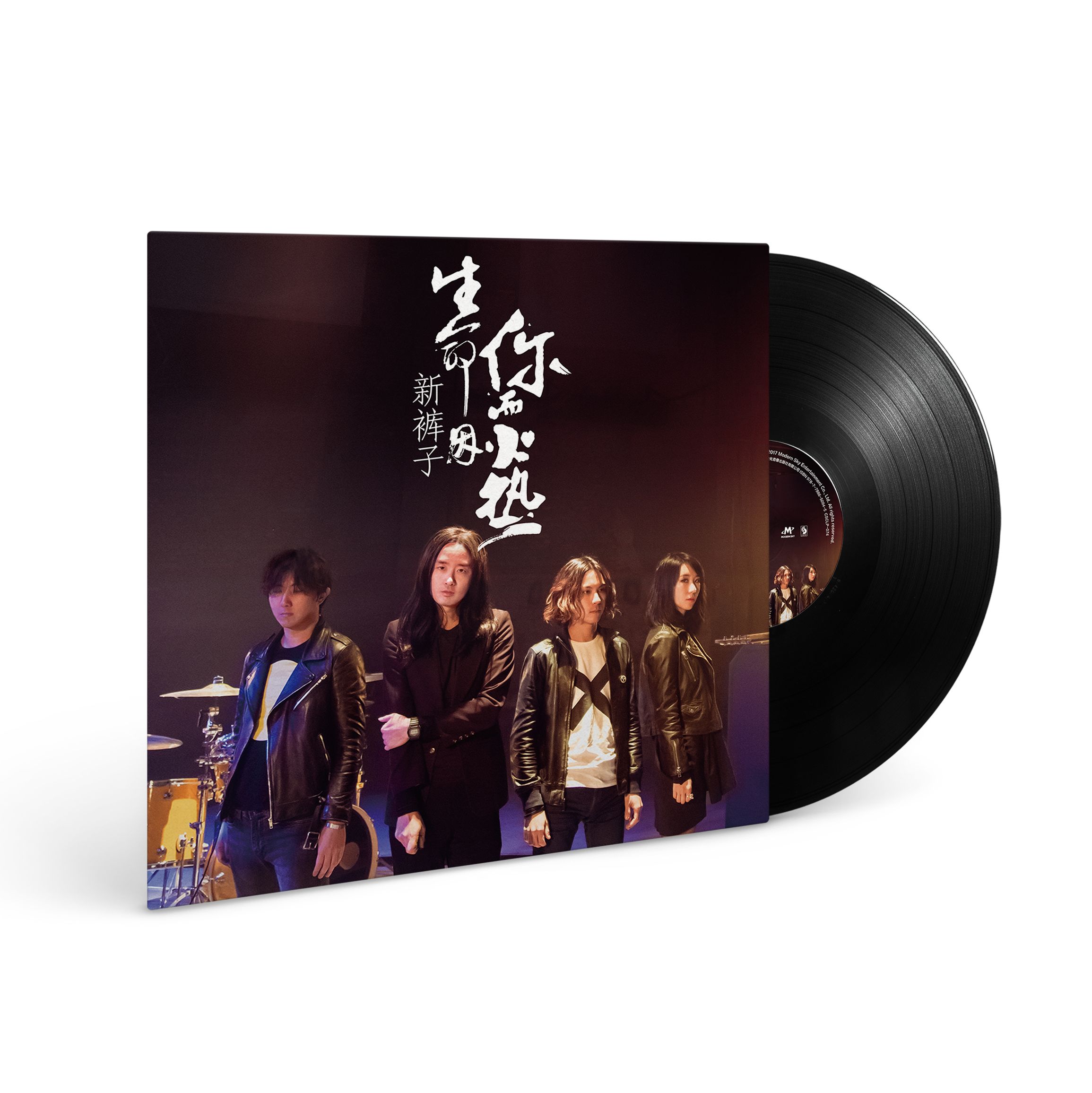 现货 新裤子乐队专辑:生命因你而火热 lp黑胶唱片留声机12寸碟片