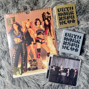 回归单曲 aespa专辑 Dirty Work 周边小卡贴纸 正版 官方正版 吒