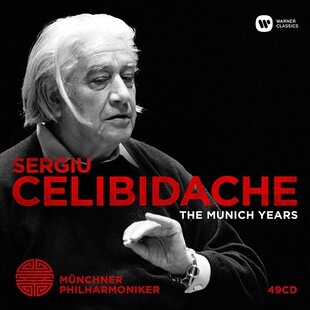 切利比达奇在慕尼黑 Celibidache Sergiu 现货 岁月 正版 49CD