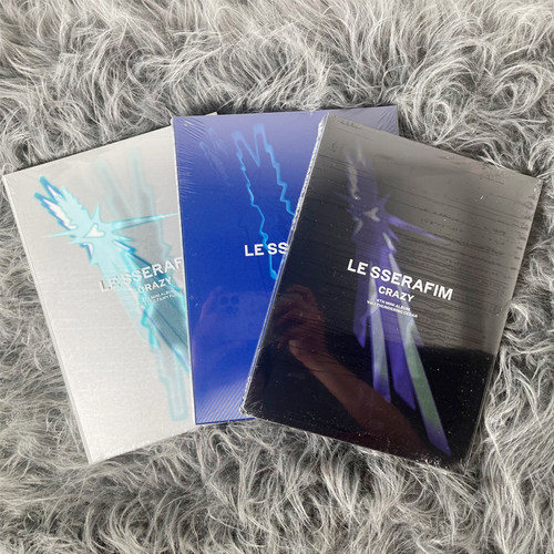 炽 LE SSERAFIM回归专辑 迷你4 CRAZY 官方正版小卡+明信片+海报