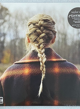 霉霉专辑 泰勒斯威夫特 TAYLOR SWIFT EVERMORE 绿胶 2LP黑胶唱片