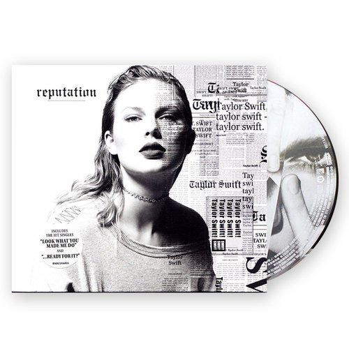 霉霉 泰勒斯威夫特专辑 taylor swift reputation 欧美音乐CD正版 - 封面