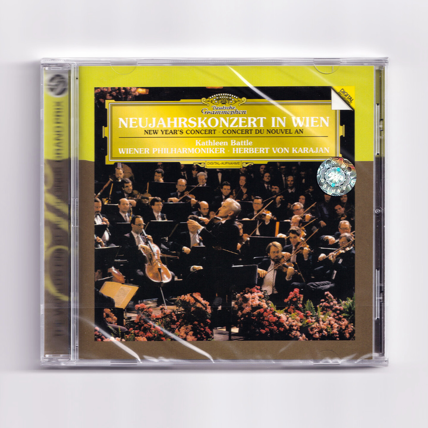 1987维也纳新年音乐会 卡拉扬karajan 进口CD碟 古典音乐 4776336