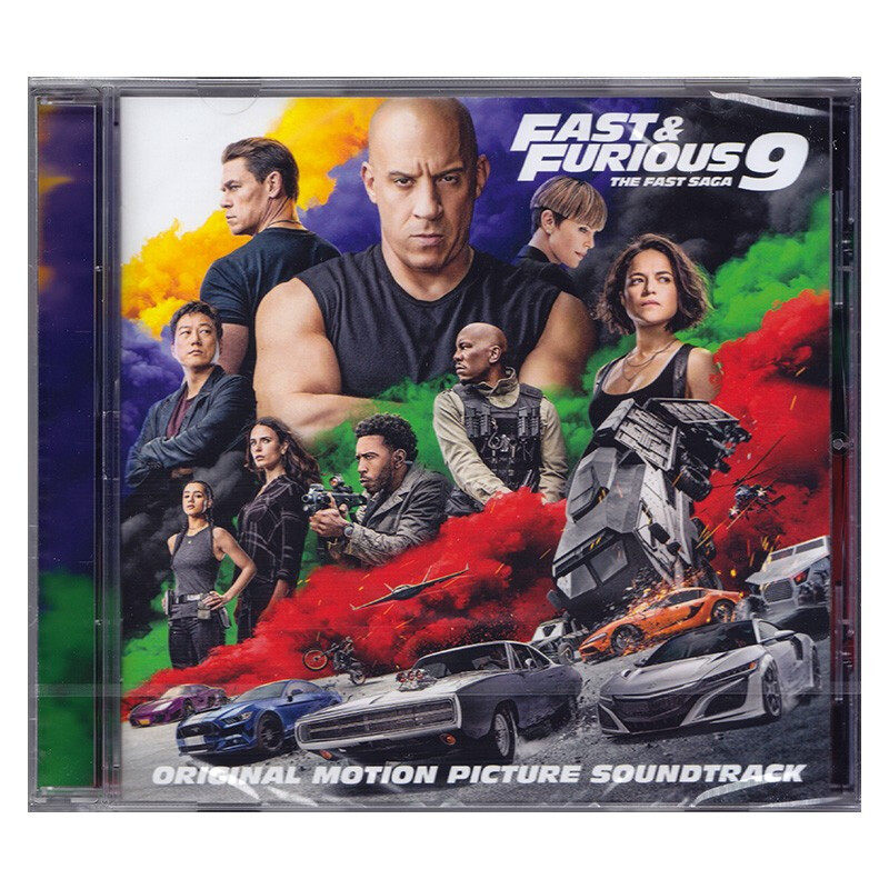 现货正版 速度与激情9 fast furious 9 电影音乐原声ost cd 全新