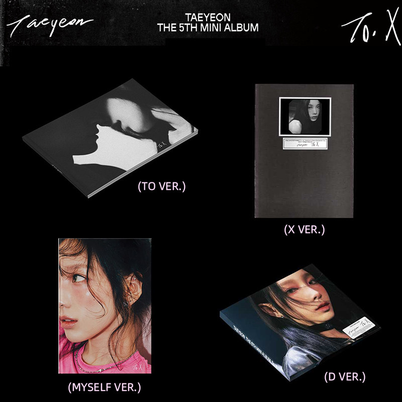 TAEYEON金泰妍专辑 To. X迷你5辑官方正版小卡海报写真集周边_虎窝淘