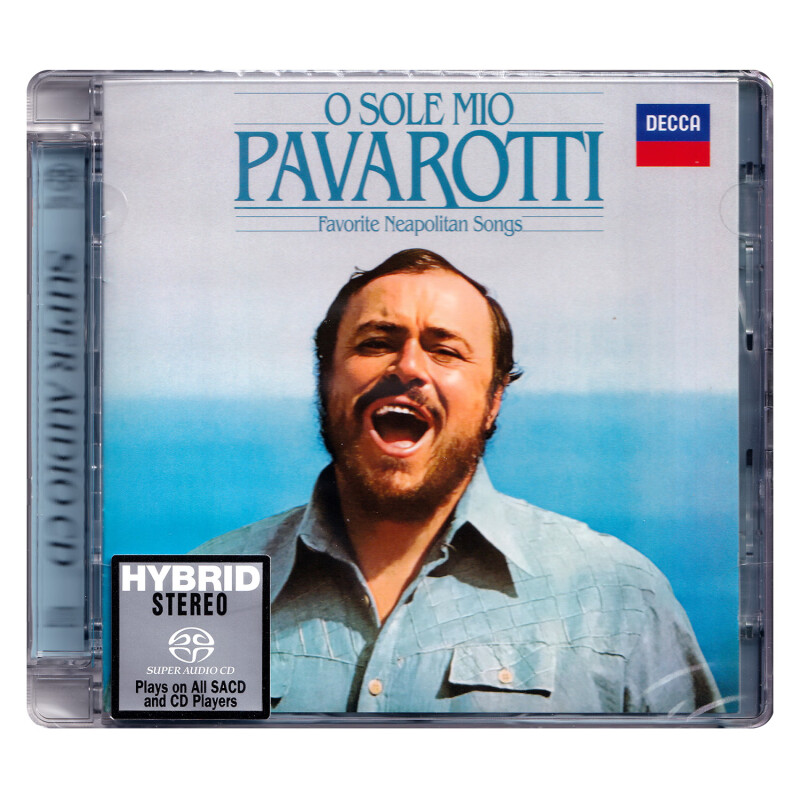 现货正版 Luciano Pavarotti O Sole 帕瓦罗蒂 我的太阳 SACD碟片