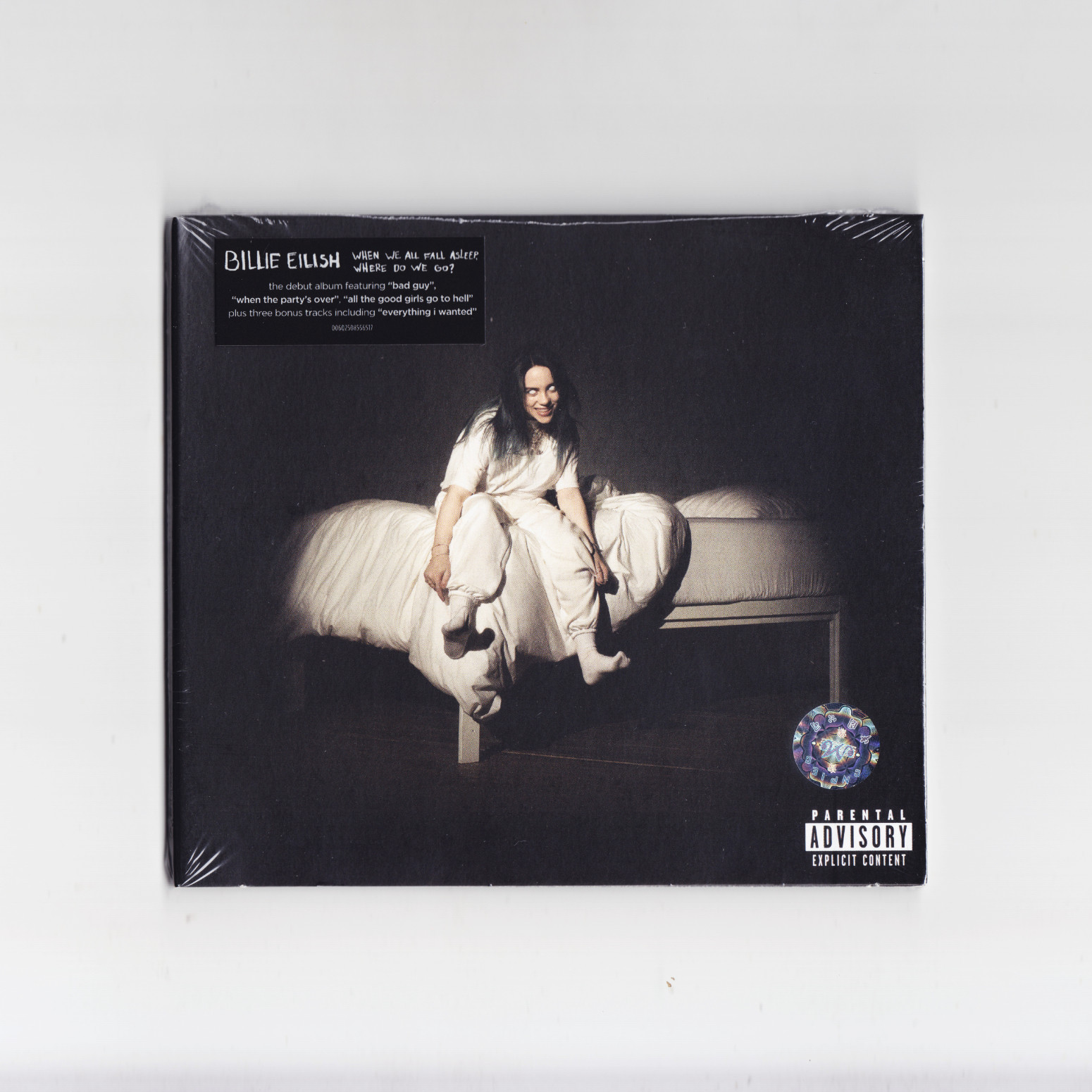 现货正版 碧梨专辑 billie eilish when we all fall asleep CD图片