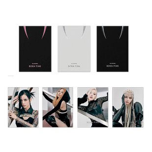 正版 BLACKPINK专辑 粉墨 BORN PINK 正规二团专官方小卡周边礼物