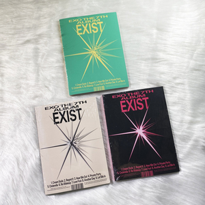 现货 EXO回归新专辑 EXIST 正规7辑 官方小卡海报写真周边 边伯贤