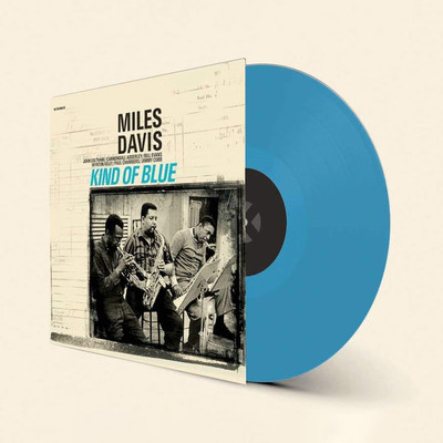 特别蓝调 Miles Davis – Kind Of Blue 蓝色彩胶 LP黑胶唱片