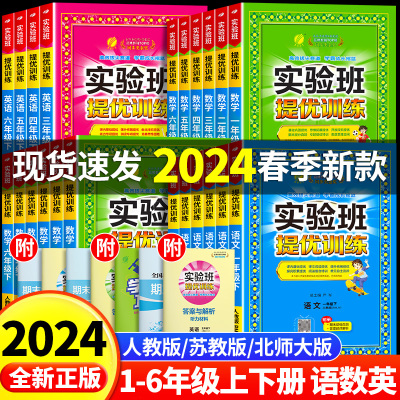 24春实验班提优训练语文数学英语