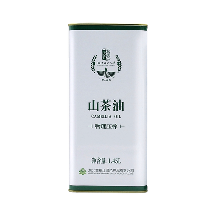 本草天香官方正品纯天然绿色物理压榨正宗山茶油1.45L健康食用油