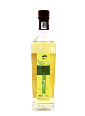 本草天香官方正品纯天然绿色物理压榨正宗山茶油478ml健康食用油