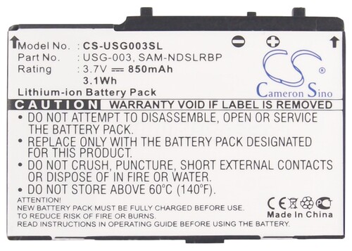 CS适用Nintendo DS DS Lite游戏机电池厂家直供USG-003 USG-001