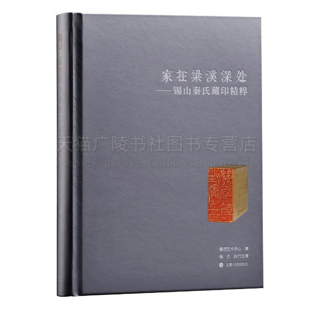 家在梁溪深外 锡山秦氏藏印精粹 无锡望族锡山秦氏百年藏印传奇图册赏析 名家原石篆刻印作书籍 篆刻艺术 上海书画出版社