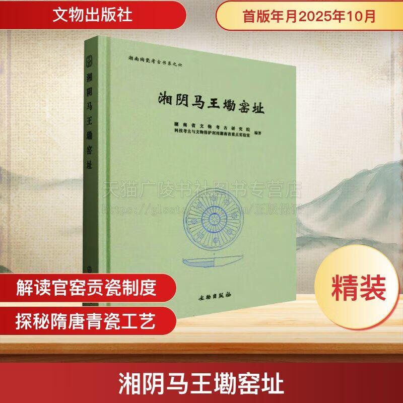 湘阴马王墈窑址 湖南陶瓷考古书系之六 湘阴马王坳窑址青瓷窑文物考古研究 青瓷技术与发展研究 湖南省文物考古研究院 著 文物出版