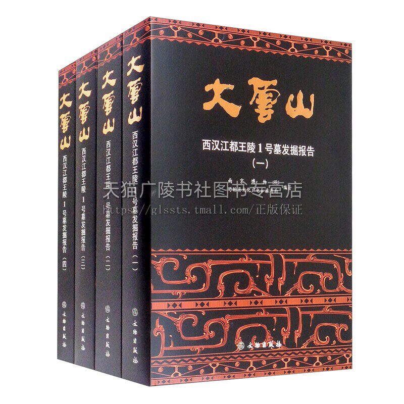 大云山西汉江都王陵1号墓发掘报告 南京博物院历史文物考古精装 文物出版社