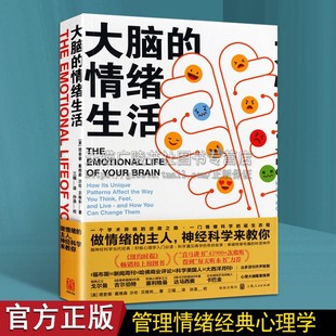 心理学情绪自理自我认知大脑思维心理疗愈社会心理学大脑神经科学研究书籍 大脑 情绪生活