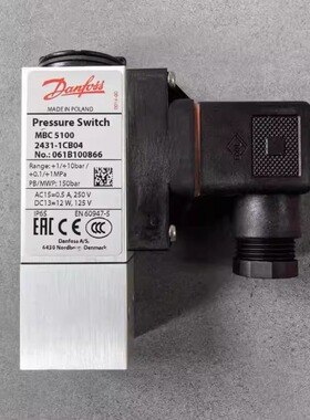 2431-1CB04丹佛斯MBC5100压力开关DANFOSS全新原厂现货061B100866