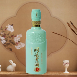 古井镇固态纯粮酿造白酒洞藏贡酒浓香型52度500ml高粱老酒高度酒