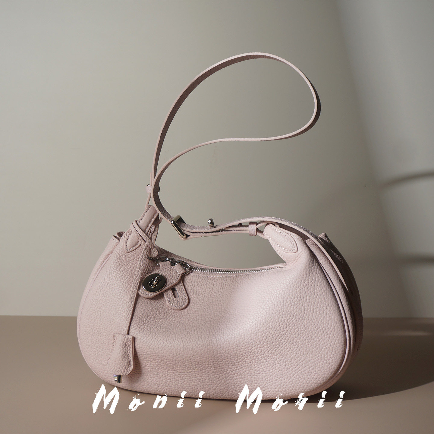 怪兽君2026新款法式马鞍包真皮单肩包高级感斜挎包头层牛皮女包包