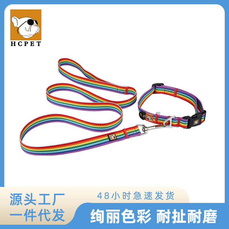狗狗牵引绳项圈套装泰迪博美中小型犬狗绳亚马逊新品热销宠物用品