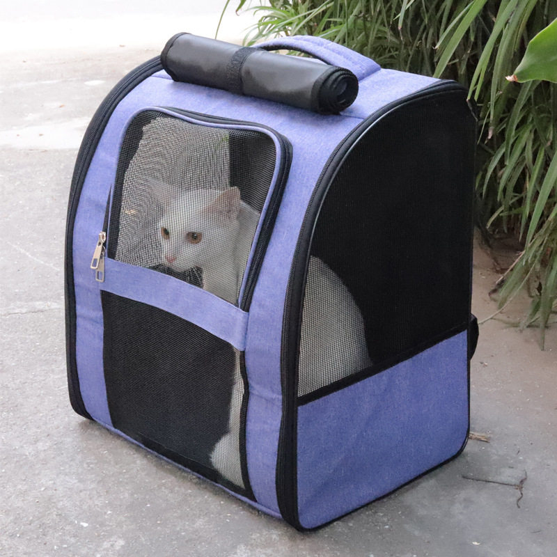 批发猫包宠物背包双肩狗狗亚马逊跨境宠物猫用品专利设计大容量