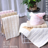 洁玉纯棉柔软透气儿童洗脸小毛巾纯色简约全棉家用女士方巾J1903W