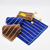 孚日Lifeco锋度毛巾透气吸水简约条纹柔软亲肤情侣洗脸面巾L1812F