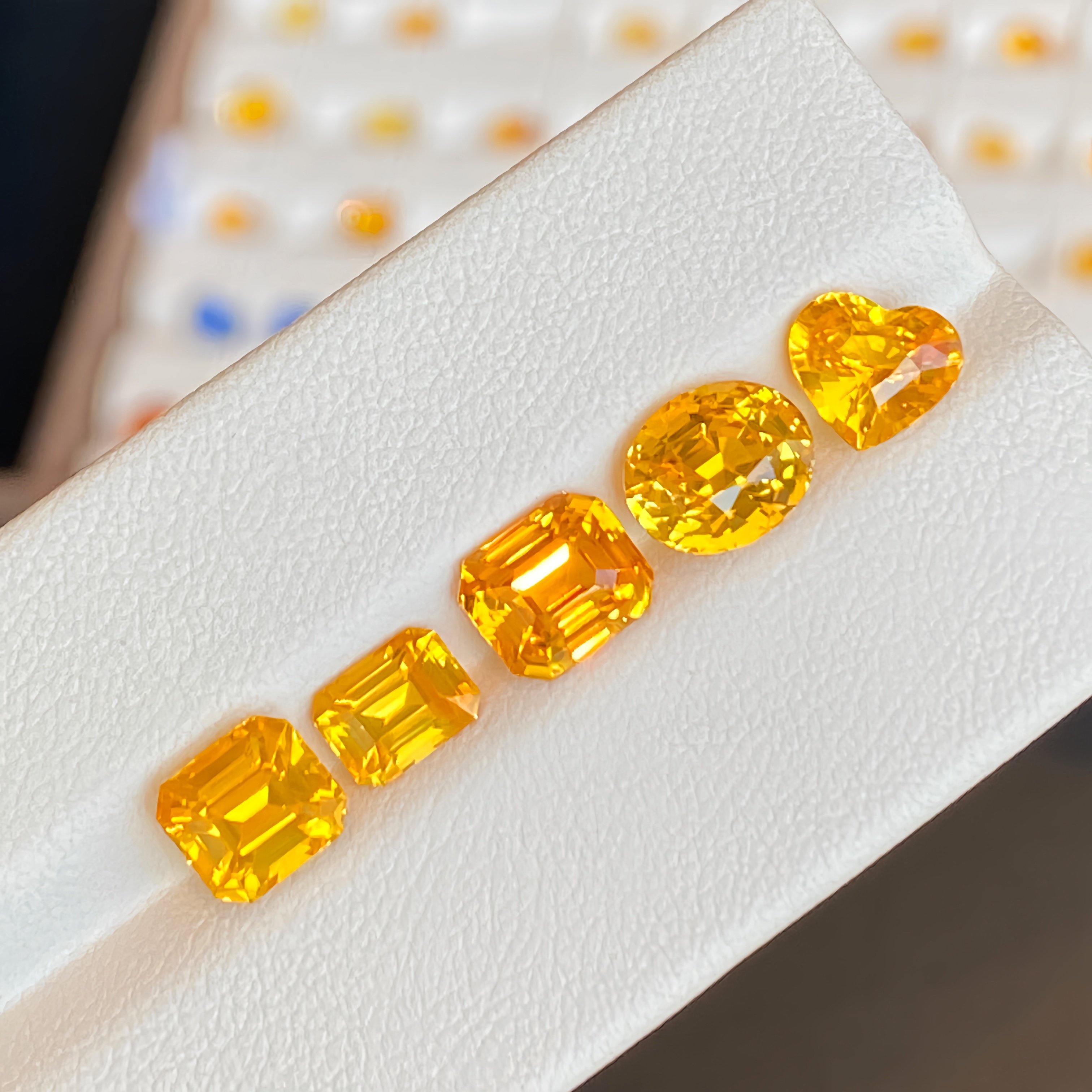 2ct/金丝雀/天然/黄色蓝宝石