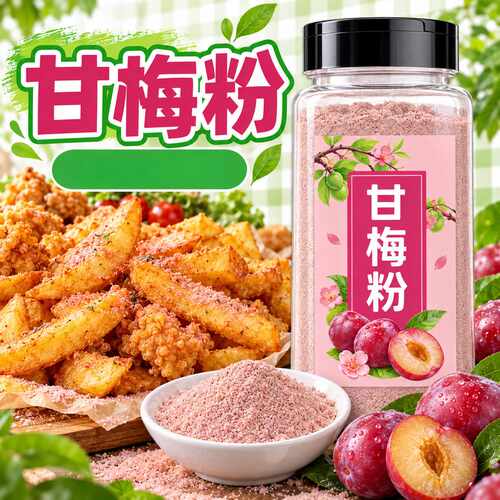 甘梅粉商用梅子粉鸡排地瓜薯条甘梅味撒料甘梅粉小吃撒料粉家用