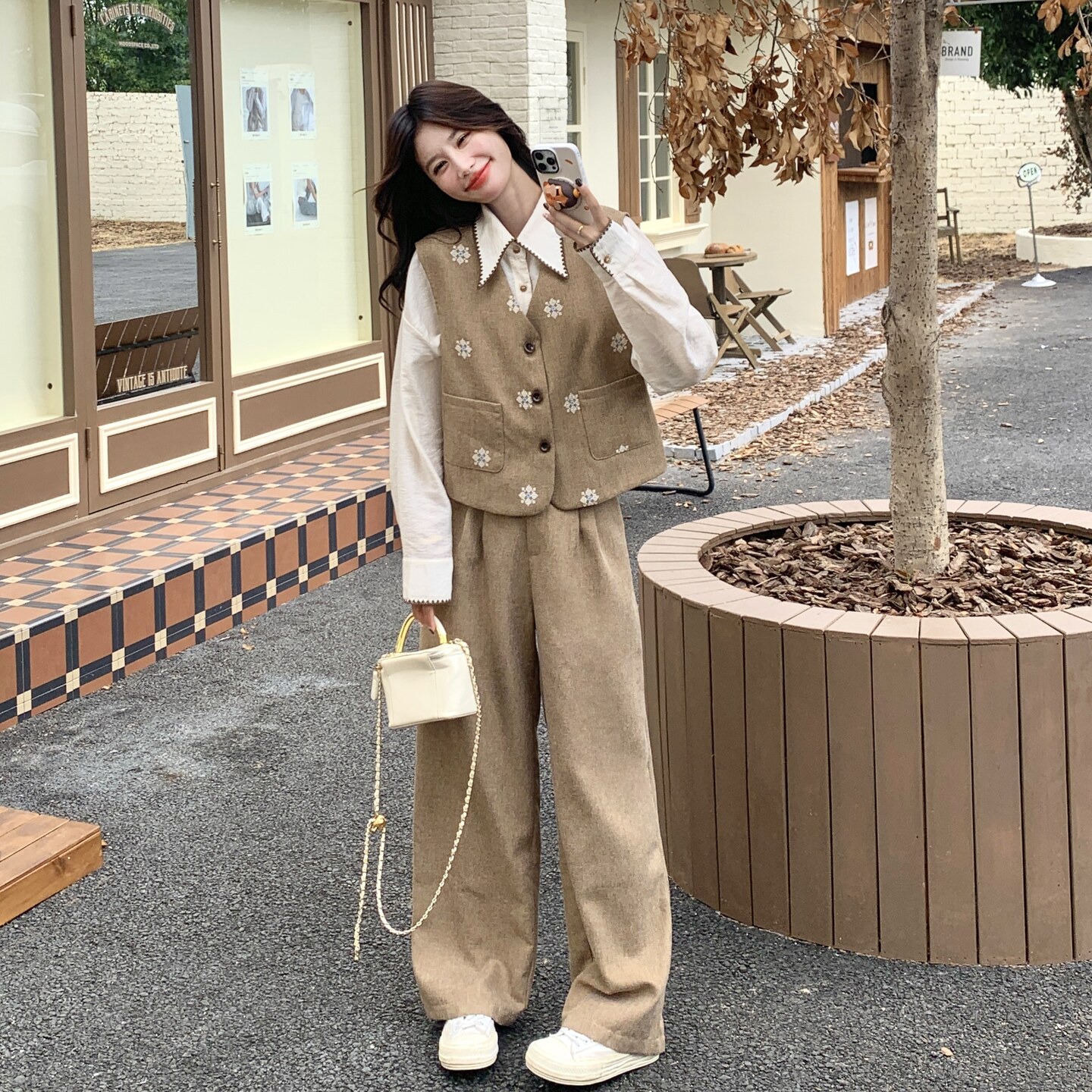 已出货春套装8128衬衫P100K158L两件套p165k248三件套P235k348,女装套装/套裙,2B186