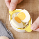 日本ECHO多功能三用切蛋器家用切皮蛋神器分割器实蛋松花蛋切割器