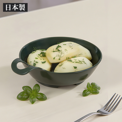 日本原产NAKAYA带手柄家用厨房沙拉碗塑料碗烘焙料理小碗可进微波