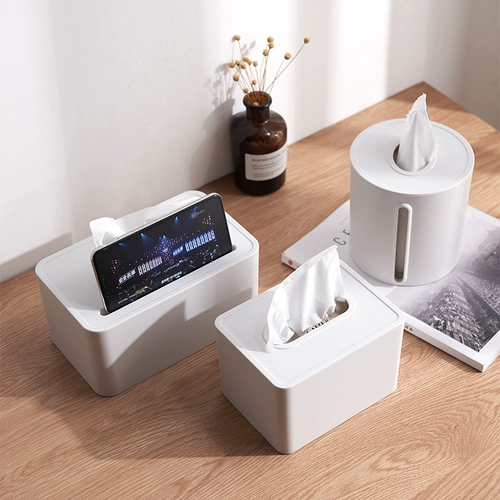 Коробка для бумажного полотенца Nordic Inspiration Paper Box Простая домашняя гостиная многофункциональная коробка для хранения творческая круглая бумажная трубка