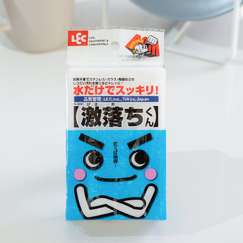 日本进口正品LEC抖音魔力擦擦激落君免洗剂海绵清洁擦去污百洁布
