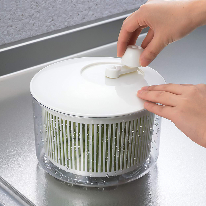 日本进口霜山蔬菜脱水器洗菜神器