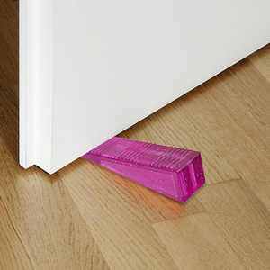 KM透明门塞安全门卡防风门阻 防风门档 橡胶门顶 挡门塞